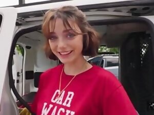 Cool sex at the car wash